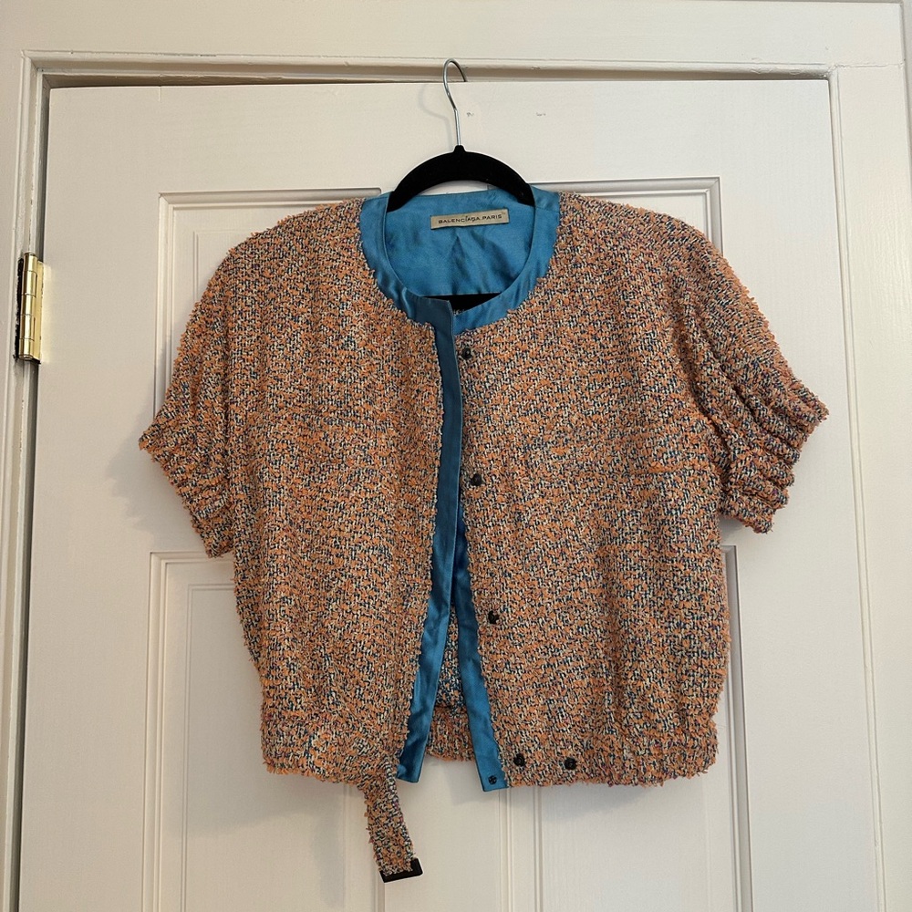 Vintage crop jacket